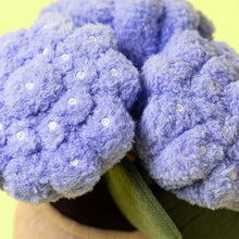 Load image into Gallery viewer, Jellycat Plush hydrangea closeup detail of flower petals