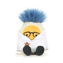 Load image into Gallery viewer, Jellycat Boiled Egg Scientist plush with fun laboratory theme and soft plush construction, Jellycat near me at Island Child Hilton Head Island