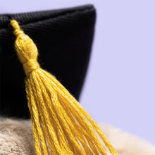 Load image into Gallery viewer, Jellycat Bashful Bunny graduation plush tassel detail