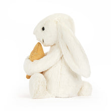 Load image into Gallery viewer, Jellycat cream bunny plush toy with star accessory