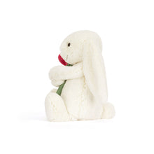 Load image into Gallery viewer, Cream Bunny with Rose