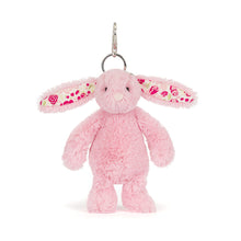 Load image into Gallery viewer, Blushkin Blossom Bunny Bag Charm