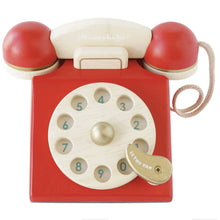 Load image into Gallery viewer, Vintage Wooden Phone