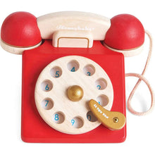 Load image into Gallery viewer, Vintage Wooden Phone