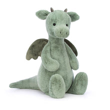 Load image into Gallery viewer, Jellycat Plush dragon toy on a white background