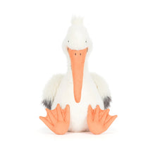Load image into Gallery viewer, Front portrait of Jellycat Keli Pelican stuffed animal