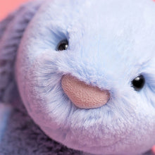 Load image into Gallery viewer, Detail view of Jellycat Puddlesea Bunny Original plush toy at Island Child Hilton Head