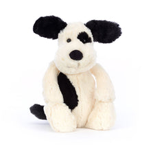 Load image into Gallery viewer, Jellycat Bashful Black & Cream Puppy Original (Medium)