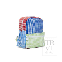 Load image into Gallery viewer, MINI BACKER - PATCH BLUE - Backpacks