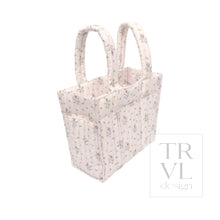 Load image into Gallery viewer, QUILTED MINI GO GO TOTE - FLEURIE - Tote Bags