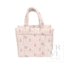 Load image into Gallery viewer, QUILTED MINI GO GO TOTE - FLEURIE - Tote Bags