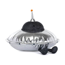Load image into Gallery viewer, Jellycat Amuseables Jellysaucer plush toy with smiling UFO design and soft textured details, available at Island Child in Hilton Head Island