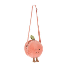 Load image into Gallery viewer, Jellycat Amuseables Peach Shoulder Bag plush accessory
