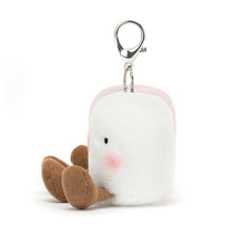 Load image into Gallery viewer, Jellycat Amuseables Pair of Marshmallows Bag Charm
