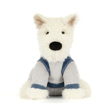 Load image into Gallery viewer, Jellycat Munro Scottie Dog Space Outfit plush toy displayed in-store at Island Child boutique Hilton Head Island
