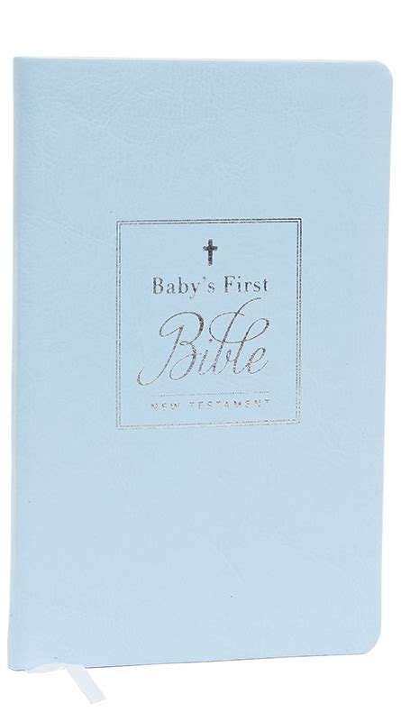 Baby's First New Testament (KJV) - White Hardcover Keepsake Bible