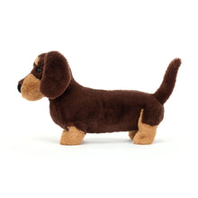 Load image into Gallery viewer, Jellycat Otto Sausage Dog plush toy - Island Child Hilton Head side view

