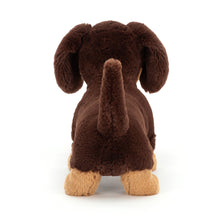 Load image into Gallery viewer, Jellycat Otto Sausage Dog plush toy - Island Child Hilton Head back view

