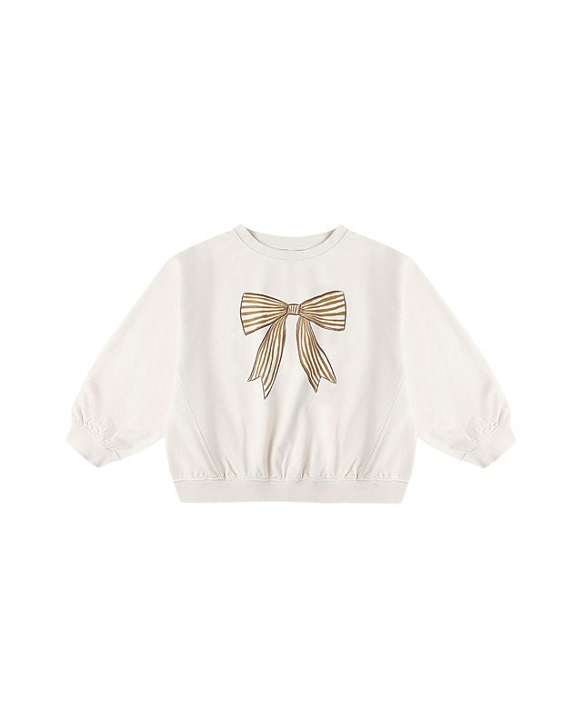 OVERSIZED SWEATSHIRT || BOW