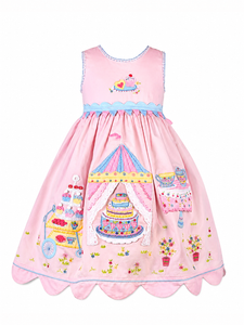 Cotton Kids Tea Party Dress