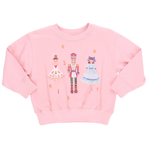 Girl's Organic Sweatshirt Nutcracker