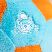 Load image into Gallery viewer, Closeup embroidery detail on Jellycat Amuseables Football
