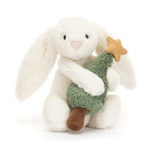 Load image into Gallery viewer, Bashful Bunny with Christmas Tree
