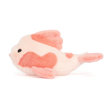 Load image into Gallery viewer, Side profile of Jellycat Fancy Carp plush toy

