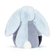Load image into Gallery viewer, Rear view of Jellycat Puddlesea Bunny Original plush toy at Island Child Hilton Head

