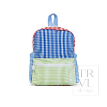 Load image into Gallery viewer, MINI BACKER - PATCH BLUE - Backpacks
