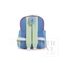 Load image into Gallery viewer, MINI BACKER - PATCH BLUE - Backpacks
