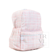 Load image into Gallery viewer, MINI BACKER - PIMLICO PLAID PINK Backpack - Backpacks
