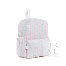 Load image into Gallery viewer, Mini Backer - Ribbon Floral Pink Backpacks
